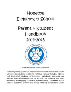 Internet Use Policy - Honeoye Central School District