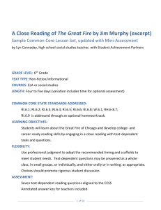 A Close Reading of The Great Fire by Jim