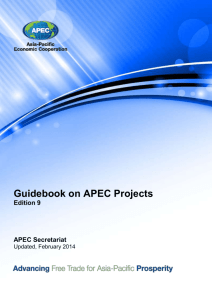 Guidebook on APEC Projects - Asia
