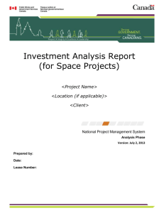 “Guide for the Preparation of Investment Analysis Reports”.