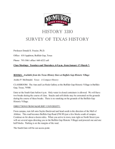History 3310: Texas Survey