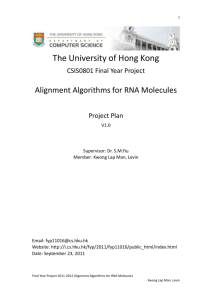 Project_Plan - The University of Hong Kong