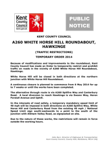 Notice of closure - Hawkinge Town Council