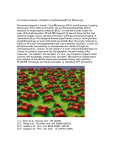 On surface molecular chemistry using Scanning Probe Microscopy