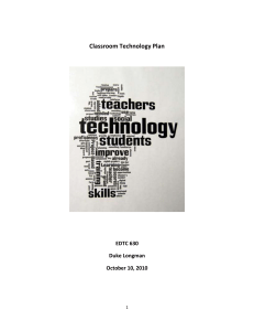 Classroom Technology Plan - Early Reading Intervention by Duke
