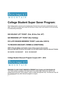 College Student Super Saver Program