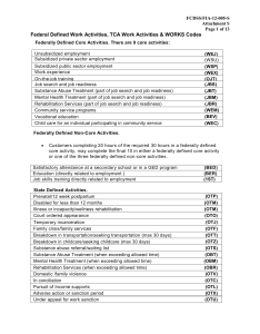 Attachment S-- Federal Defined Work Activitie...May 16 2012