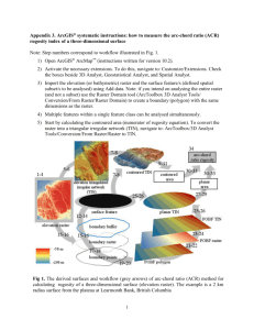 Appendix 3. ArcGIS® systematic instructions: how to measure the