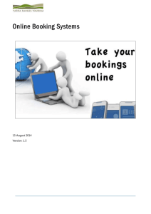 Guide to Online Booking Systems