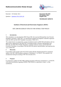 1 Introduction - IEEE 802 LAN/MAN Standards Committee