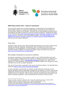 Read our submission guide - Environmental Justice Australia