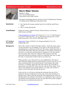 Storm Water Volume - MathinScience.info