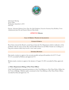 Selectmen Meeting 9-2-15 approved