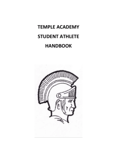 Student Athlete Handbook