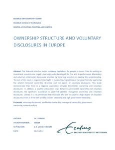 Chapter 5. Measuring Ownership structure