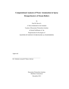 Computational Analysis of Water Atomization in Sp+