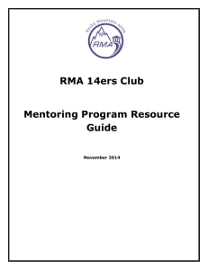 Mentoring Program Resource Guide