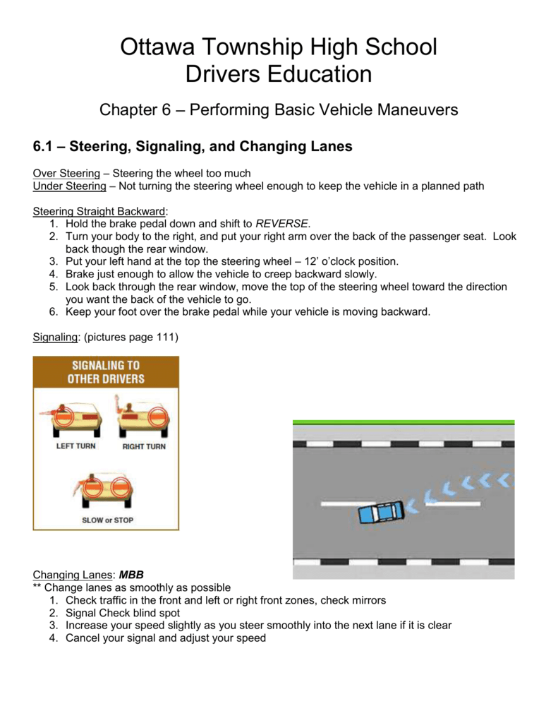 Unit 1 The Driving Task Chapter 3 Worksheet Answers