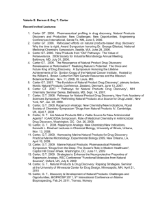 Selected References to Scientific Contributions