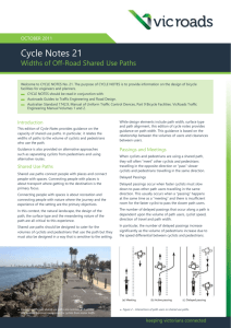 VicRoads cycle notes