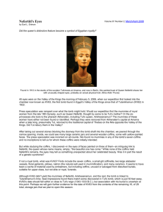 Nefertiti Eyes history & tomb