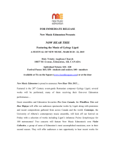NME – Now Hear This 2015 – Press release