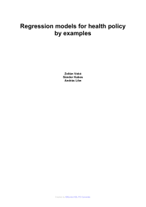 2. Fixed and random coefficient Poisson model