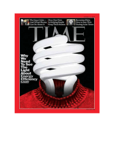 Time Magazine- Energy efficiency