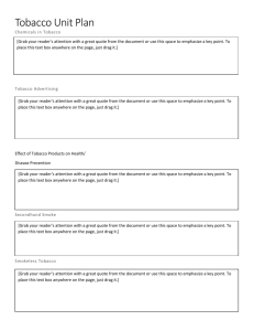 Sample Unit/Lesson plan