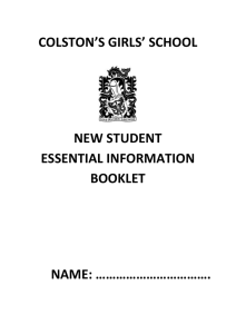 essential information booklet