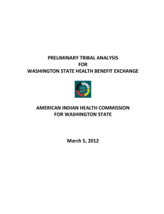 preliminary tribal analysis