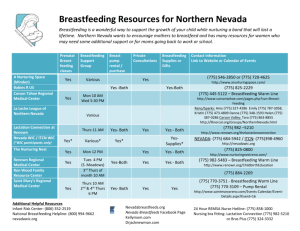 Nevada Breastfeeds