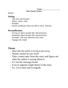 0401 Take Up Story Packet Gr 10