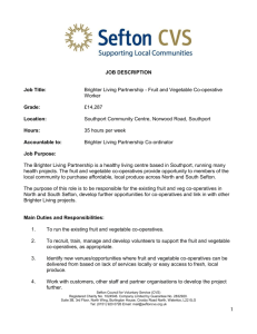SEFTON COUNCIL FOR VOLUNTARY SERVICE