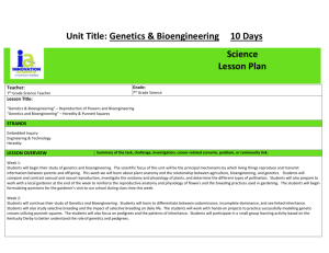 7th Science Genetics and Bioengineering