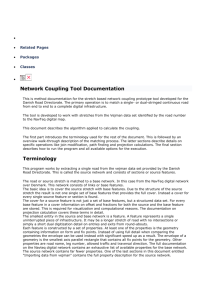 Network Coupling Tool: Main Page