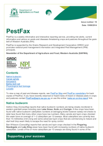 PestFax issue 19 - Department of Agriculture and Food