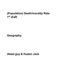 Population (death rate)