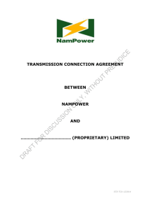 Transmission Connection Agreement (00183989-15