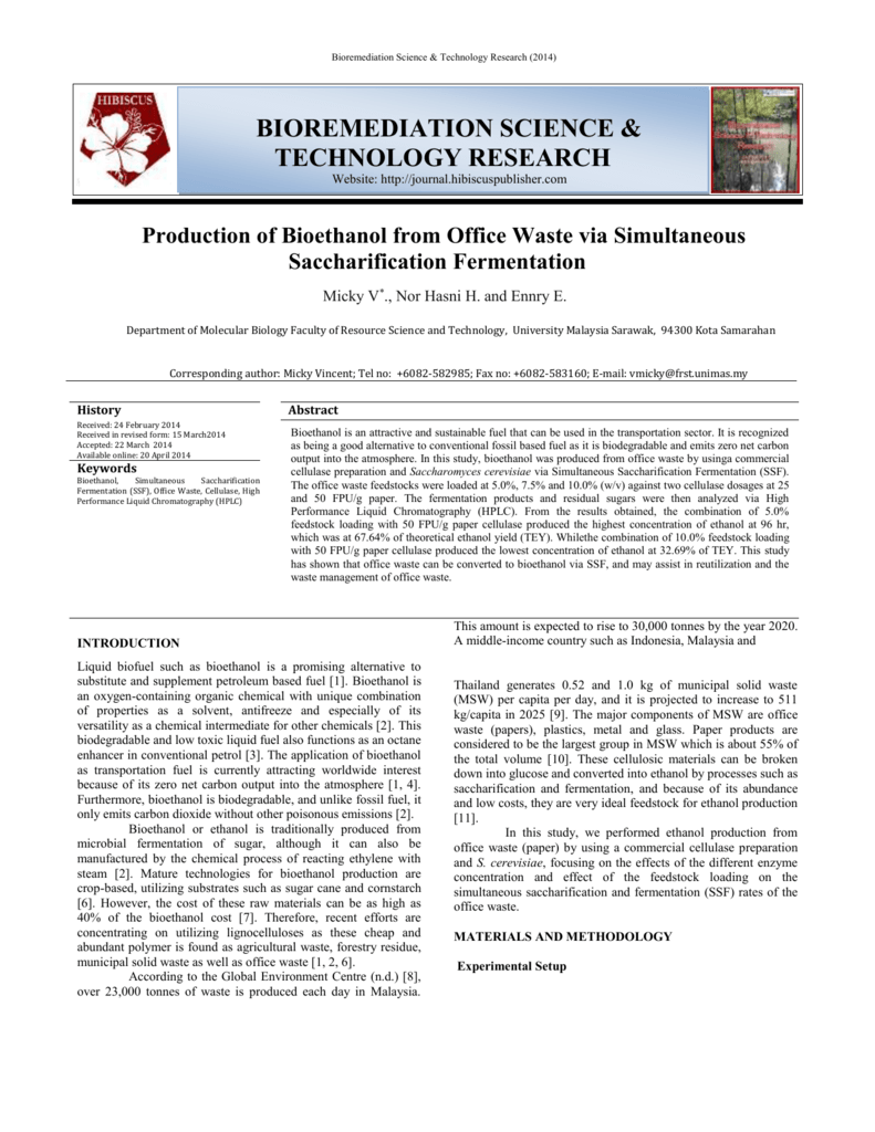 research paper about bioremediation