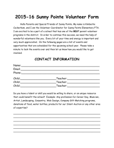 Volunteer Form