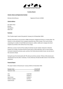 Trustees Report Charity`s Name and Registration Number Brinsley