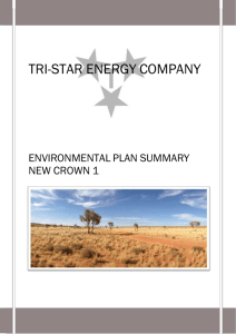 Environmental Plan Summary-New Crown 1 DOCX