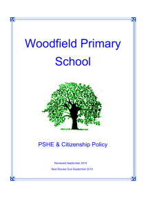 56 PSHE and Citizenship Policy