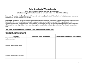Data-Analysis-Worksheets