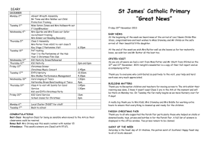 mini vinnies - St James Catholic Primary School