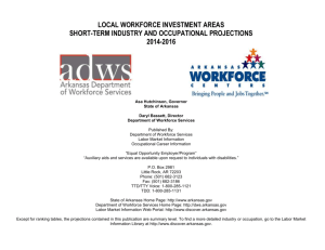 LOCAL WORKFORCE INVESTMENT AREAS