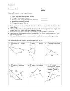 Secondary II Worksheet 4.3/4.4 Name: Period: Match each definition