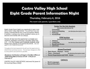 8th Grade Parent Information Night