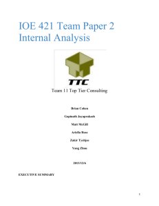 IOE 421 Team Paper 2